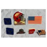 Miscellaneous Razorback & Patriotic Pins