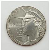 Uncirculated 2026 Semiquincentennial Half Dollar