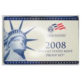 2008-S 14 Coin U.S. Mint Proof Set w/ COA