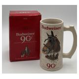 90th Budweiser Clydesdale Stein