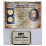 2009 Zachary T 24K G.P. Presidential $1 Coin Set