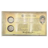 2004 Peace Medal Nickel First Day of Issue