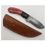 Handmade Damascus Steel Hunting Knife