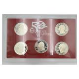 2005-S U.S. Mint 50 State Quarters Silver Proof
