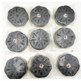 9 Instant-Light Honeycomb Charcoal Briquettes