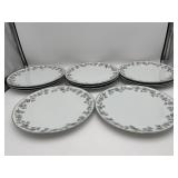 11 VTG Noritake "Pinetta" Dinner Plates