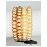 4 Honora Collection Freshwater Pearl Bracelets