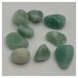 Lot of Green Aventurine Tumbled Stones