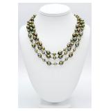 925 3-Strand Freshwater Pearl Necklace