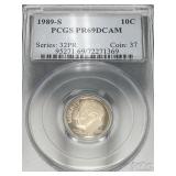 1989-S Roosevelt Dime