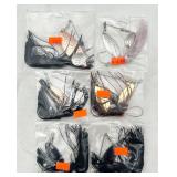 6 Bass Booger Tandem Spin Spinner Baits