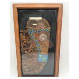 Vintage/Antique Framed Leather Holster