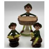 Mid-Century Vintage Pixie Enesco Figurines