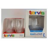 NEW Tervis Tumblers & Ice Bucket