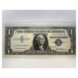 Uncirculated Series 1957 Blue Seal $1 Silver Cert