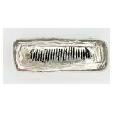 1 Troy Ounce .999 Fine Silver Poured Bar