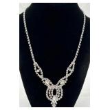 Stunning VTG Rhinestone Necklace