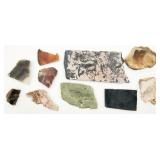 Mix of Sliced Stone