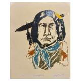 Limited Edition Lithograph Titled "Grandfather"