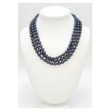 925 Freshwater Pearl Multi-Strand Necklace