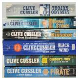 6 Clive Cussler Books