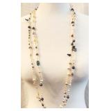 Multi-color Pearl Necklace