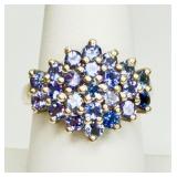 Sterling Silver Tanzanite Ring