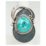 Sterling Silver Turquoise Ring