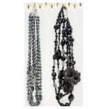 2 Natural Stone Necklaces