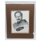 Print of NASCAR legend Dale Earnhardt Sr.