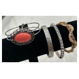 ï¿½Castlecliffï¿½ Bracelet & 3 Other Bracelets