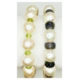2 925 Freshwater Pearl/Stone Bracelets
