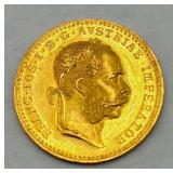 1915 Austrian Ducat 23.75K Gold Uncirculated Coin