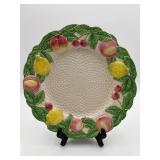 Fitz & Floyd "Fruit Fair"  Basketweave Platter