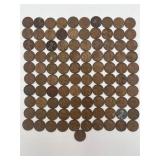 101 Vintage United States Lincoln Wheat Cent Coins