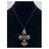 Large Fleur-de-Lis Necklace