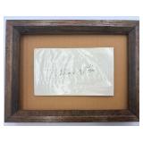 President Gerald R. Ford Framed Autograph