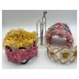 VTG Headband, Hat, Doll Stand & Door Hanger