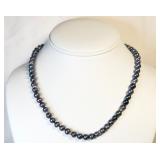 Beautiful 925 Blue Pearl Necklace