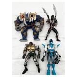 Variety of Vintage Action Figures