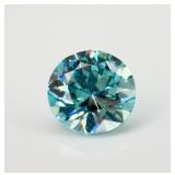Blue Zircon 1.35CT 5.51X5.47MM