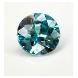Blue Zircon 1CT MIN 6.5MM RD