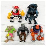 Variety of Vintage Action Figures