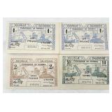 1943 New Caldonia Banknotes