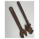 VTG Open-end Wrench 1 & Adjustable Pipe Wrench
