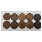 10 Georgivs Vl Half Penny Coins