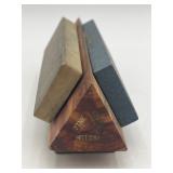 3-stone Rotating Whetstone Sharpening System