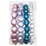 4 Freshwater Pearl Bracelets