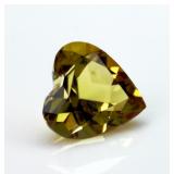 Canary Tourmaline 4.5X4.5MM HS