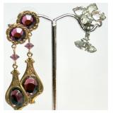 2 Pair VTG Earrings